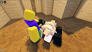 zaki gets banged hard in wild roblox gangbang