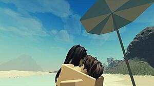 Roblox Catgirl Adventure at the Beach