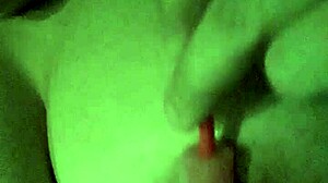 I'm sucking this lollipop while playing with my tits.