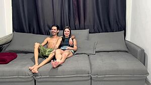 Latina Babe's Hot Blowjob Action Now!