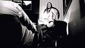 Quickie Blowjob Ends with Cum in Mouth and Wet Facial