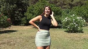 lexie wants big black cock for anal outdoors