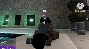 Lesbians playing together