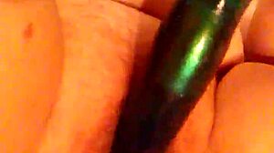 trying new toys to make myself squirt every time with intense vibes