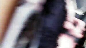 Amateur Milf Uses Pink Vibrator on Pussy While Getting Fucked in Arse