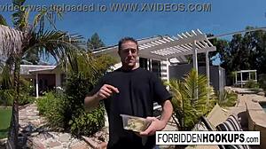 Oops, delivery driver got wild with step sis in hardcore pickup!