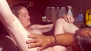 Eating and Fucking Hard on Washing Machine Again