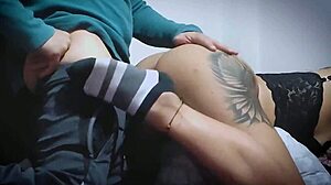 Breastfeeding Babe Moans as She Satisfies Cravings with His Hard Cock