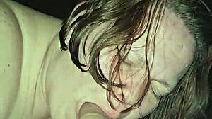 milf rides foot while sucking huge cock with errors