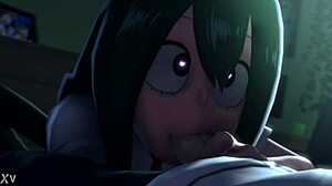 Froppy And Tsuyu Foreskin Hentai