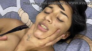 I'm cheating on my girlfriend with her hot stepdaughter and cumming inside her