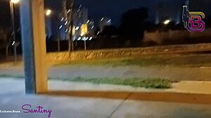 Caught secretary with big ass blowing cock in square at dinner