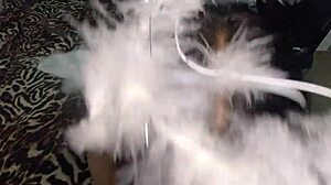 step bro and sis share a snack before the game with maya woulfe