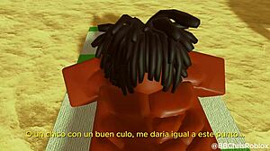 Black bull pounds femboy bunny in doggystyle with big cock 😍