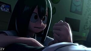 Froppy And Tsuyu Foreskin Hentai
