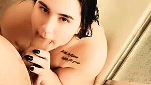 Rubynalexfantasy Face Fucked Until Puking with Hard Anal Play in Steamy Shower