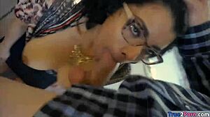 Watch this real estate agent get pounded in various poses