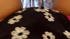 Watch Gretala peek at her hairy pussy in that thong! Is she teasing you?