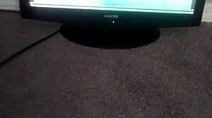 The spyro 3 character takes a relaxing shower in the game world.