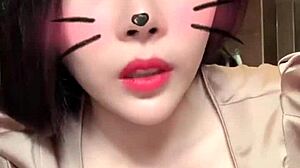 Watch this Asian girl flash her big tits on Bigo Live?