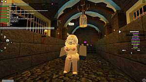 blonde slut deepthroats and shakes ass in doggystyle anal fucking