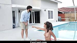 why did i let girlfriend kelly humiliate me naked on cam blindfolded until i shot big cumshot?