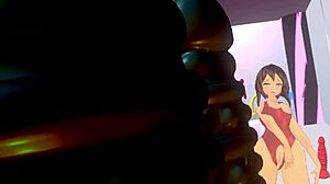 VR session with dildos, beads, and vibrators in immersive play