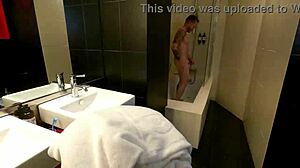 marina gold experiences real orgasms in shower scene