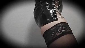 Latina wife dancing update in homemade video