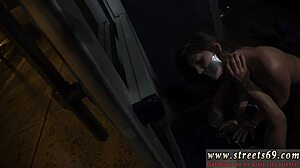 Teen Jojo moans during first masturbation with smoking and kissing