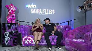 sara films podcast, karen sleent rubia caliente, givin' blowjob like crazy latina