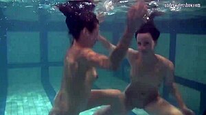 Ivetta, Katka, Barbara Dive into Underwater Lesbian Passion