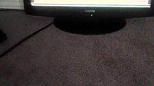 The spyro 3 character takes a relaxing shower in the game world.