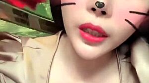 Watch this Asian girl flash her big tits on Bigo Live?