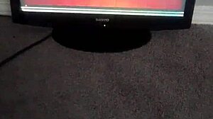 The spyro 3 character takes a relaxing shower in the game world.