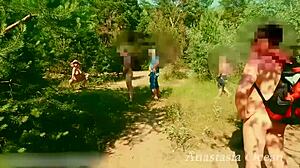 blonde tries erotic clothes in small 18+ shop with open door and curtain 😏