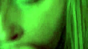 Jenny, suck that cum in your mouth so good!