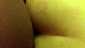 Riding massive black cock hard