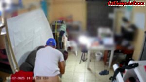 Backstage model photoshoot turns into quick fuck