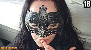 Amateur milf swallows huge cum loads!