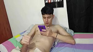 Watching her give a blowjob in front of the mirror during holiday sex. Clothes ripped off passionately 😏