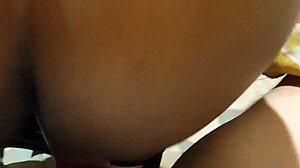 Black wife films cheating with husband's friend in slow motion