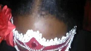 Sloppy Sucking of Big Black Cock While Twerking Ass