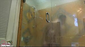 Jelena Jensen Shakes Perfect Tits After Hot Shower, Dives Into Intense Anal Assfucking With Dirty Talk