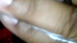 Watch this fresh cumshot on my black cock