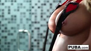 Brooklyn Teases With Perfect Body And Big Tits