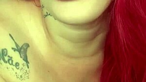 intriguing solo exhibition with dildo and plug