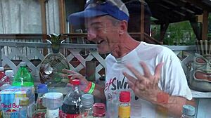 Naughty AJ Moon Blows Big Balls Chris