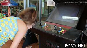 Zoe Foxx feels intense pleasure in rough POV fucking and blowjob