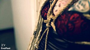 princess tied for foot worship